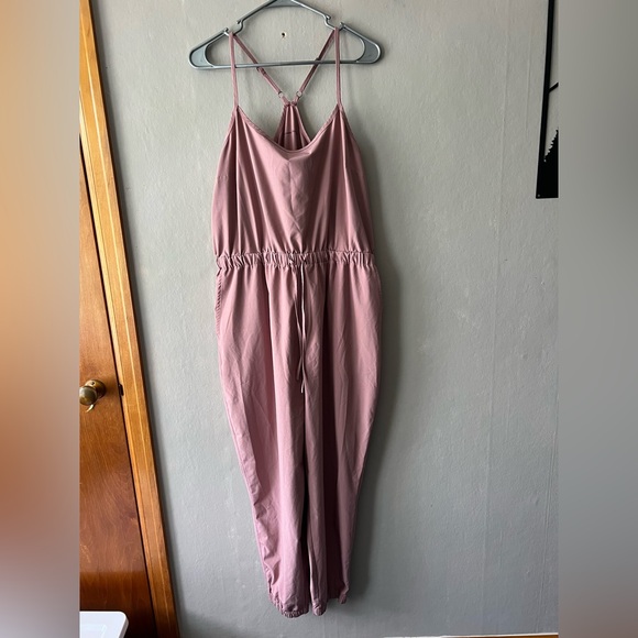 Abercrombie & Fitch Pants - Abercrombie & Fitch Pink Mauve Jumpsuit Size Large